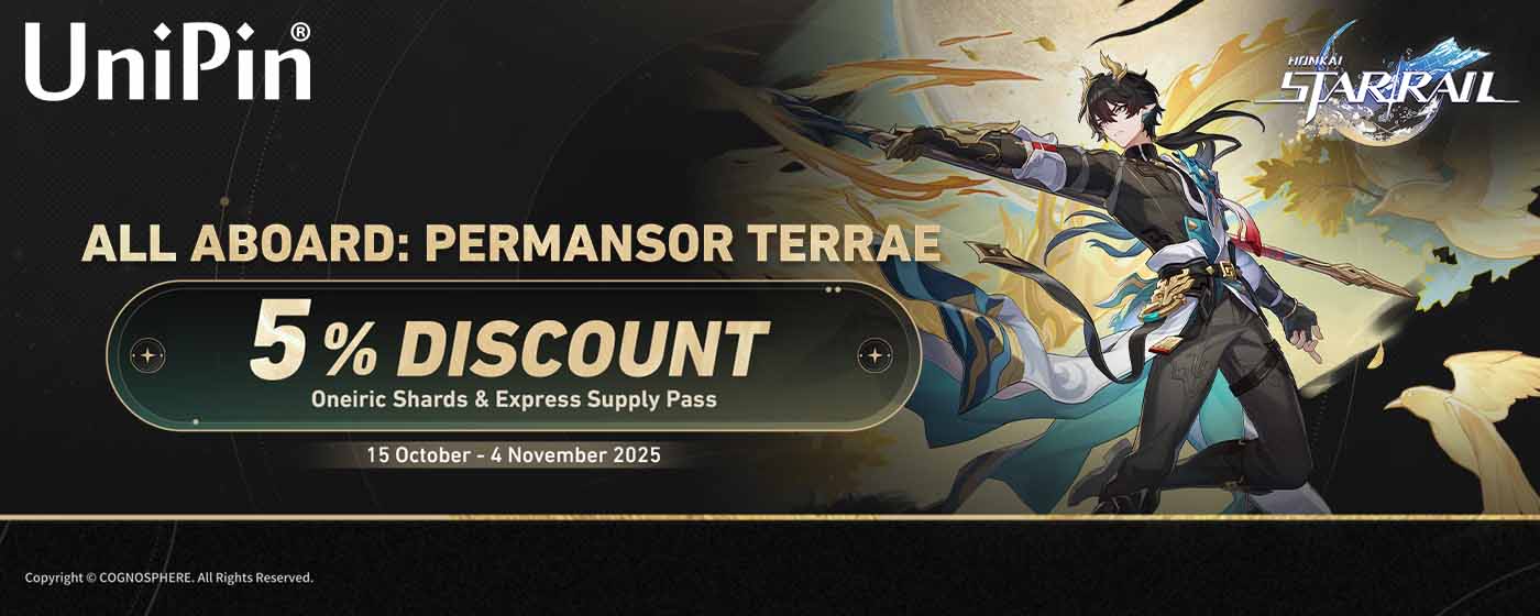 🐉 ALL ABOARD: PERMANSOR TERRAE RISES, TRAILBLAZERS! Enjoy 5% Discount with UniPin! (TH)
